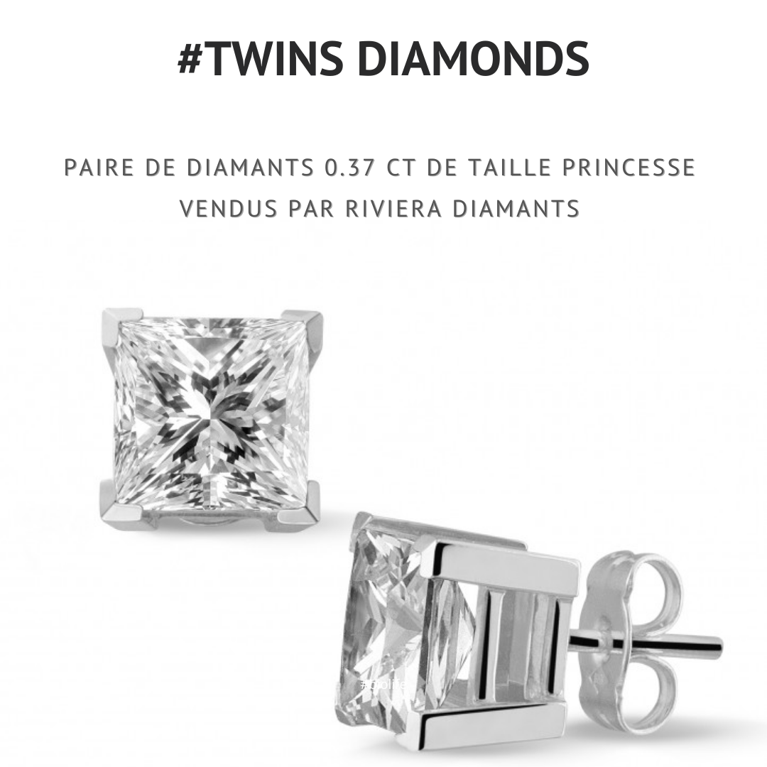 Boucles D'oreilles Princesse En Résine Et Strass - Couleur Saumon - Garanti Sans Nickel - Neuf Avec étiquettes